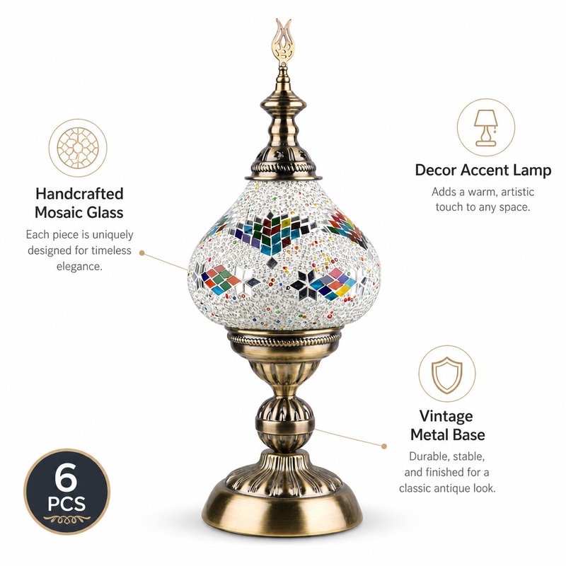 1780015109651-6-JL2025______________________.jpg JL 2025 New Glass Series Table Lamp - Luxury Hotel Supplies Bedside Night Light Factory Wholesale - Image 1