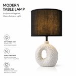 JL24-35 New Minimalist Series Ceramic Table Lamp - JiLian Factory Wholesale Bedside Night Light