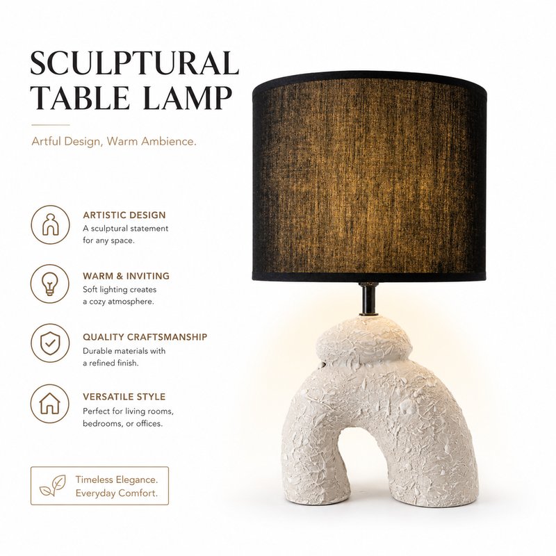1780015109668-6-JL24-47_________________.jpg JL24-47 New Minimalist Series Ceramic Table Lamp - JiLian Factory Wholesale Bedside Night Light - Image 1