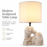 JL24-58 New Minimalist Mottled Red Series Table Lamp - JiLian Factory Wholesale Bedside Desk Light