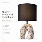 JL24-65 New Minimalist Mottled Red Series Table Lamp - JiLian Factory Wholesale Bedside Desk Light