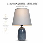 JL JiLian New Nordic Style Ceramic Table Lamp JL24-801 - Bedroom Bedside Desk Light (48pcs/Ctn Wholesale)
