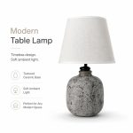 Italian Light Luxury Ceramic Table Lamp - JiLian Minimalist Cozy Bedside Desk Light Factory Direct