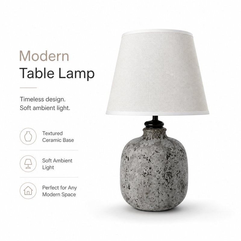 1780015109777-6-____________________.jpg Italian Light Luxury Ceramic Table Lamp - JiLian Minimalist Cozy Bedside Desk Light Factory Direct - Image 1