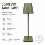 Modern Minimalist Home Decorative Table Lamp - Sleek Living Room Bedroom Desk Light