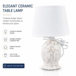 Premium Quality Ceramic Table Lamp - Bulk Supply Commercial Bedside Desk Light Factory Direct