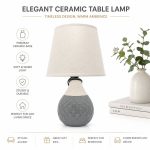 JiLian New Patchwork Ceramic Table Lamp Series JL23-1368 - Bedside Night Light Factory Wholesale