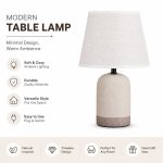 JL JiLian New Minimalist Ceramic Table Lamp JL24-626 - Bedroom Bedside Desk Light (48pcs/Ctn Wholesale)