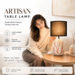 2024 New JiLian Warm Style Ceramic Table Lamp - Cozy Aesthetic Home Decor Night Light - Image 2
