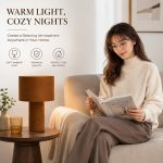 2024 New All-Brown Ceramic Table Lamp - Premium Luxury Style Bedside Desk Lamp Factory Direct - Image 2