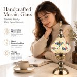 JL 2025 New Glass Series Table Lamp - Luxury Hotel Supplies Bedside Night Light Factory Wholesale - Image 2