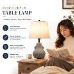 JL24-302 Minimalist Series Ceramic Table Lamp - JiLian Bedroom Bedside Desk Light Factory Direct - Image 2