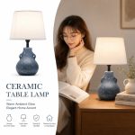 JL24-303 Minimalist Series Ceramic Table Lamp - JiLian Bedroom Bedside Desk Light Factory Direct - Image 2