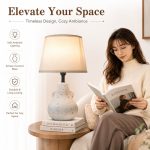 JL24-304 Minimalist Series Ceramic Table Lamp - JiLian Bedroom Bedside Desk Light Factory Direct - Image 2
