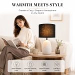 JL24-31 New Minimalist Series Ceramic Table Lamp - JiLian Factory Direct Bedside Night Light - Image 2