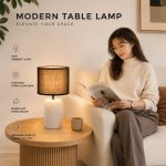 JL24-57 New Minimalist Series Table Lamp - JiLian Factory Wholesale Bedside Desk Light - Image 2