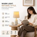 JLlamp JiLian 2026 New Wabi-Sabi Animal Ceramic Table Lamp - Bedroom Bedside Hotel Decor Light - Image 2