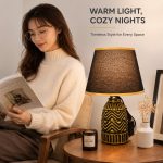 Creative Living Room Bedroom Ceramic Table Lamp - Bedside Night Light (36pcs Minimum Wholesale) - Image 2