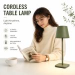 Modern Minimalist Home Decorative Table Lamp - Sleek Living Room Bedroom Desk Light - Image 2