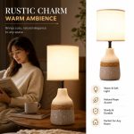 American Bedroom Bedside Table Lamp - Creative Personalized Handmade Hemp Rope Decorative Light - Image 2