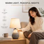 JiLian New Patchwork Ceramic Table Lamp Series JL23-1368 - Bedside Night Light Factory Wholesale - Image 2