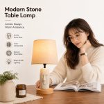 Modern Light Luxury Ceramic Table Lamp - Elegant Home Decor Bedside Desk Light Factory Direct - Image 2
