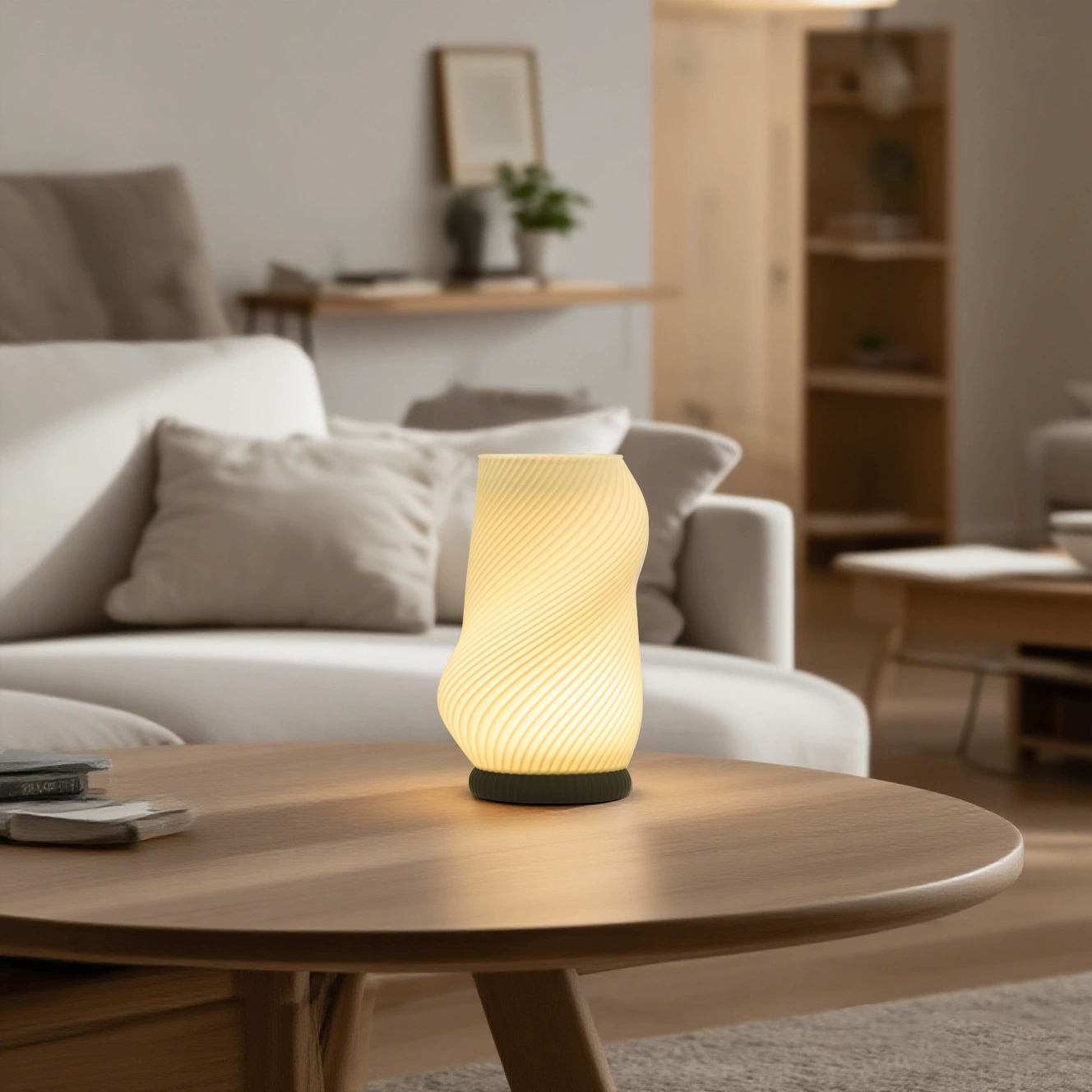 O1CN011w2BQW2GUlCg0pJKO_!!2212783359019-0-cib.jpg_ Nordic 3D Printed Bedside Table Lamp, Creative Hydroponic Flower Arrangement Decor Lamp, USB Ambience Night Light for Bedroom - Image 1