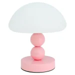 French Cream Style 3D Printed Mushroom Lamp, Mid-Century Nordic Eye-Caring Bedside Lamp for Bedroom Deco - Image 2